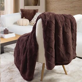 Κουβερτάκι Καναπέ Mizenie Brown 130x180 Nef Nef Homeware