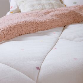 Κουβερτοπάπλωμα Παιδικό Μονό Dots Ecru 160x220 Nef Nef Homeware