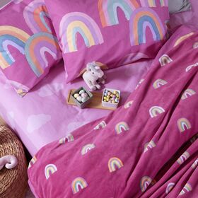 Κουβέρτα Παιδική Fleece Rainbow Mood 160x220 Nef Nef Homeware