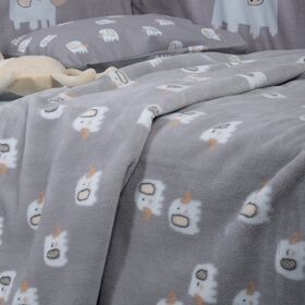 Κουβέρτα Fleece Βρεφική Αγκαλιάς Elephants 110x150 Nef Nef Homeware