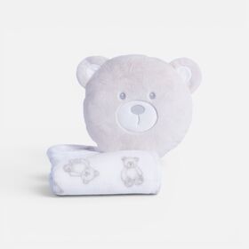 Κουβερτάκι με Μαξιλάρι Βρεφικό Fleece Honey Bear 75x100 Nef Nef Homeware
