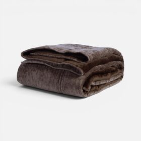 Κουβερτοπάπλωμα Vania Coffee 240x220 Υπέρδιπλο Nef Nef Homeware