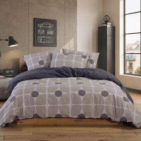 Σετ Σεντόνια Casual Coreo Taupe 240x260Υπέρδιπλα+(160x200+32)κατωσέντονο με λάστιχο Nef Nef Homeware