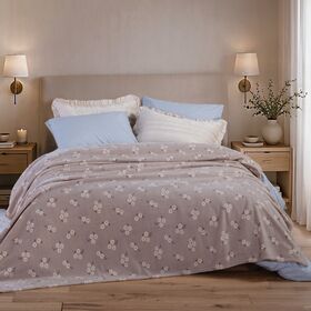Κουβέρτα Fleece Judith Grey 160x220 Nef Nef Homeware