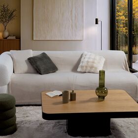 Ριχτάρι Πολυθρόνας Edinber Ecru 130x180 Nef Nef Homeware