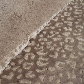 Σετ Παπλωματοθήκη Wilden Greige 240x220 Fleece Nef Nef Homeware