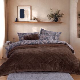 Κουβερτοπάπλωμα Alice Brown 240x220 Υπέρδιπλο Nef Nef Homeware