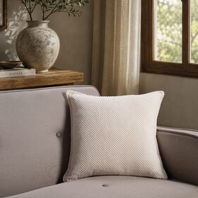 Διακοσμητική Μαξιλαροθήκη Pearl 01 43x43 Γούνα Teoran