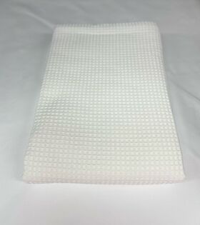 Πικέ κουβέρτα White Μονόχρωμη 1.60x2.50 Μονή Basic 100% Βαμβάκι