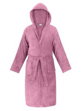 Μπουρνούζι Κουκούλα Olia Nude Pink Madi Homeware