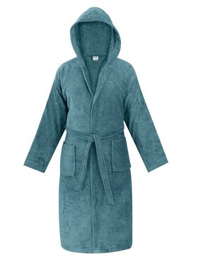 Μπουρνούζι Κουκούλα Olia Ocean Madi Homeware