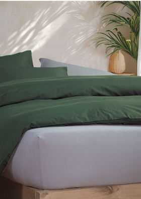 Σεντόνι  Jersey 1172-Green 100x200+30 Μονό με λάστιχο Nef-Nef Homeware