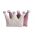 Μαξιλάρι Baby Crown Ecru 33x25 NEF-NEF