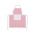 Ποδιά Viral Peach 63x79 NEF-NEF HOMEWARE