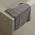 Πατάκι Μπάνιου 50x70 Light Grey ASTRON  100% cotton