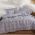 Σετ Παπλωματοθήκη Highlar Grey 240x230 Υπέρδιπλη Nef-Nef Homeware