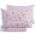 Σετ Σεντόνια Plant Pink King Size +(1.80x2.00+35)Κατωσέντονο με Λάστιxο Nef-Nef Homeware