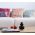 Μαξιλάρι Awesome Garden Pink Διακοσμητικό 45x45 Nef-Nef Homeware
