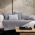 Ριχτάρ Brooklyn Silver Τριθέσιο 170x300 Nef-Nef Homeware