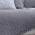 Ριχτάρ Brooklyn Silver Τριθέσιο 170x300 Nef-Nef Homeware