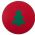 Σετ 2τμχ. Σουπλά Felt Tree Red Nef-Nef Homeware