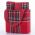 Σετ 3τμχ. Καλάθι με πετσέτες  Santa Basket Red Nef-Nef Homeware