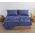 Σεντόνι Basic 1053-Indigo 1.40x2.00+30 Διπλό με λάστιχο Nef-Nef Homeware