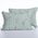 Σετ 2τμχ.Μαξιλαροθήκες Irida Mint 52x72 Nef-Nef Homeware