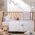 Σετ 3τμχ. Σεντόνια Κούνιας Happy Days 120x170 Nef-Nef Homeware