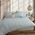 Σετ Σεντόνια Claris S.Blue 170x270 Μονά +(100x200+35) κατωσέντονο με λάστιχο Nef-Nef Homeware