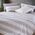 Σετ Σεντόνια Casual Stripe Ecru Υπέρδιπλα 240x270  Nef-Nef Homeware