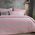 Σετ Σεντόνια Casual Stripe Peach 240x270Υπέρδιπλα+(160x200+35)κατωσέντονο με λάστιχο Nef-Nef Homeware