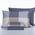 Σετ Σεντόνια Casual CheckDenim 280x270 King Size+(180x200+35)κατωσέντονο με λάστιχο Nef-Nef Homeware