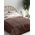 Κουβέρτα-Πάπλωμα Queue Brown 160x220 Μονό Madi Homeware