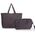 Τσάντα Θαλάσσης Expression D.Grey 50x40x17 Nef-Nef Homeware