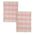 Σετ 2τμχ.Σουπλά Change Coral 33x48 Nef-Nef Homeware