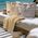 Τσάντα Θαλάσσης Elveria Yellow 52x38x15 Nef-Nef Homeware