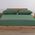 Σεντόνι Jersey 1172-Green Δπλό140x200+30 Nef-Nef Homeware