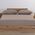 Σεντόνι Jersey 1185-Mocca King Size 180x200+35 Nef-Nef Homeware