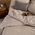 Σετ Παπλωματοθήκη Lucil Beige Υπέρδιπλη 240x230 Nef-Nef Homeware