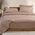 Σετ Παπλωματοθήκη Orion Beige Υπέρδιπλη 240x230 Nef-Nef Homeware