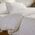 Σετ Παπλωματοθήκη Signity White Υπέρδιπλη 240x230 Nef-Nef Homeware
