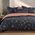 Σετ ΠαπλωματοθήκηVania Blue/Black Υπέρδιπλη 240x230 Nef-Nef Homeware
