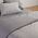 Σετ Σεντόνια Orion Grey King Size 270x270+(180x200+35)κατωσέντονο με λάστιχο Nef-Nef Homeware