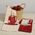 Ποτηρόπανο Βελουτέ Cup of Tea Bordo 40x60 Nef-Nef Homeware