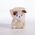 Βρεφική Κουβέρτα Fleece Αγκαλιάς Lovely Sheep Ecru 80x110 Nef-Nef Homeware