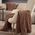 Ριχτάρι Πολυθρόνας Berien Brown130x180 Nef-Nef Homeware