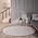 Στρόγγυλο Χαλί Γούνα Alley 11  R120 Teoran