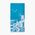 Πετσέτα Θαλάσσης My Island Blue 80x160 Nef-Nef Homeware
