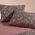 Μαξιλαροθήκη Floriva Brown 52x72 Nef Nef Homeware